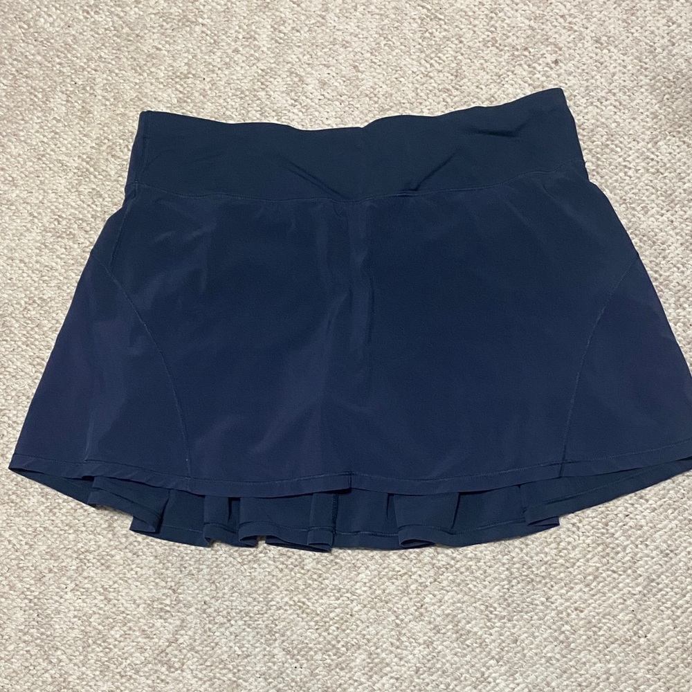 lululemon athletica Navy Blue Athletic Skort